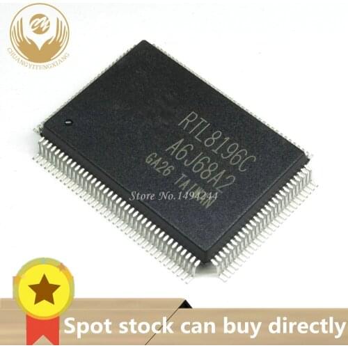 Spot RTL8196C RTL8196 RTL8196C-GR QFP LCD CHIP 10PCS/LOT