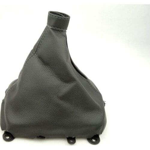 Gear Dustproof cover for Hyundai Elantra Shift Lever dust cover Black leather