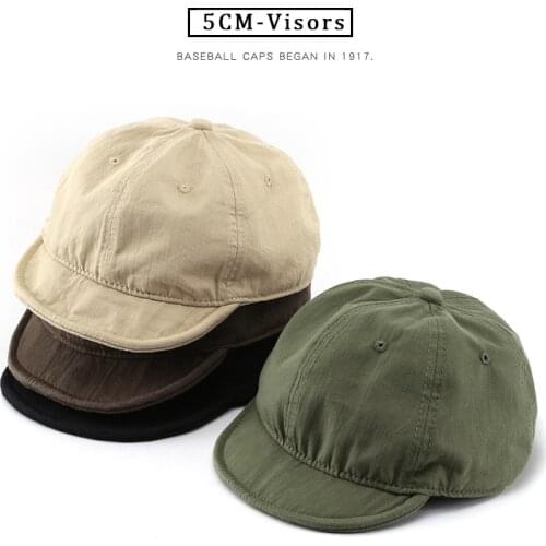 SLECKTON Fashion Baseball Cap for Men and Women Quality Cotton Soft Top Sun Hat Retro Casual Dad Hat Unisex Wholesale 5CM Visors