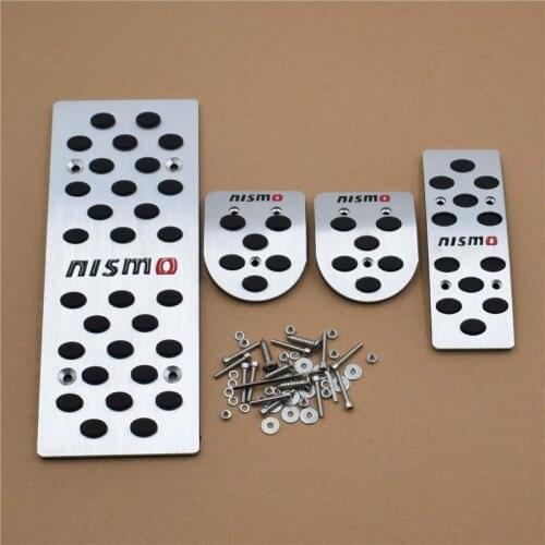 Car-Styling Gas Pads Accelerator Pedals Brake Pedal Clutch Pedals for Nissan MT Car