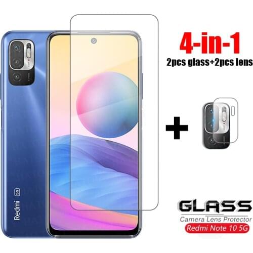 Glass Redmi Note 10 5G Tempered Glass For Xiaomi Redmi Note 10 Pro Screen Protector HD Clear Ultra-thin Glass Redmi Note 10 5G