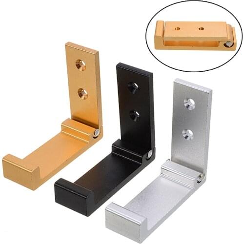 Headphone Holder Headset Wall Mount Holders Foldable Hanging Storage Hook Stand Wall Mount Universal Headset Bracket