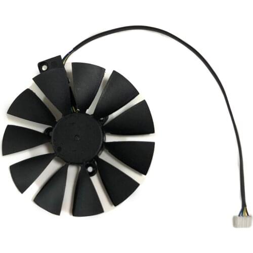 87mm T129215SH FDC10U12S9-C 4Pin RTX 2060 2070 2080 GPU Card Cooler Fans For ASUS GeForce RTX2080 RTX2060 GAMING Card Fan