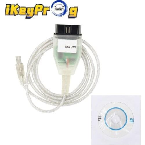 10PCS VAG CAN PRO V5.5.1 With FTDI FT245RL Chip VCP OBD2 Diagnostic Interface USB Cable Support Can Bus UDS K Line Works