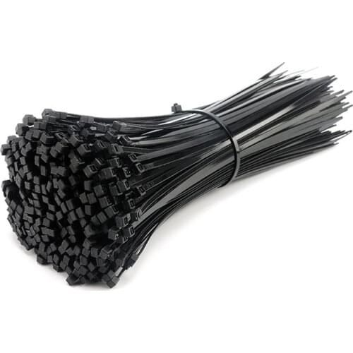 100Pcs 2mm 3mm White Black Self-locking Plastic Nylon Cable Ties Wire Zip Tie Cable manager 2*100mm 3*200mm
