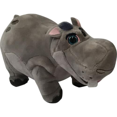 15CM TY Beanie Big Glitter Eyes Grey Hippopotamus Stuffed Soft Plush Animal Collection Toy Doll Boy Girl Birthday Christmas Gift