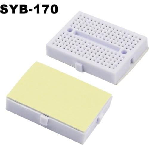 2pcs White SYB-170 Solderless Prototype Breadboard for Raspberry Pi for Orange Pi for DIY Extension Board