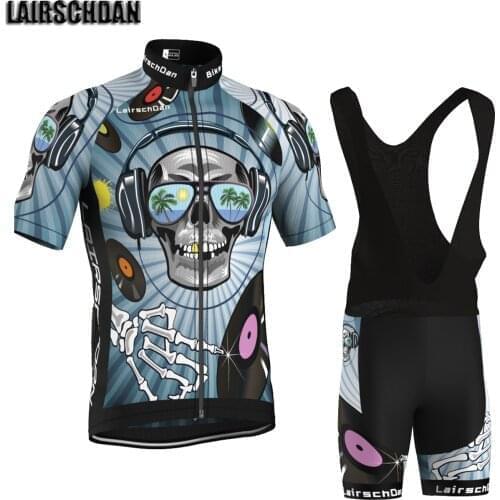 2022 Skull Cycling Set Woman/Men Summer Bicycle Suit cycling Wear Bike Clothing cycle Kit MTB Outfit roupa de ciclismo masculino