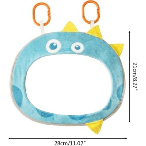 Car Baby Rearview Mirror Wide View Rear Adjustable Safety Seat Back Mirrors Toy 24BE