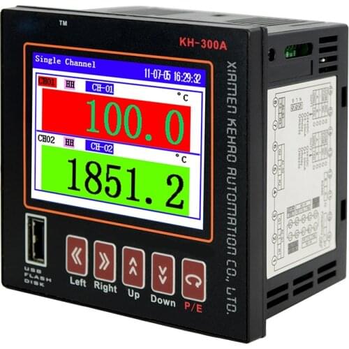 Paperless Recorder Industrial Grade Multiple Channels Data Temperature Humidity Current Voltage and Pressure Curve Temperat