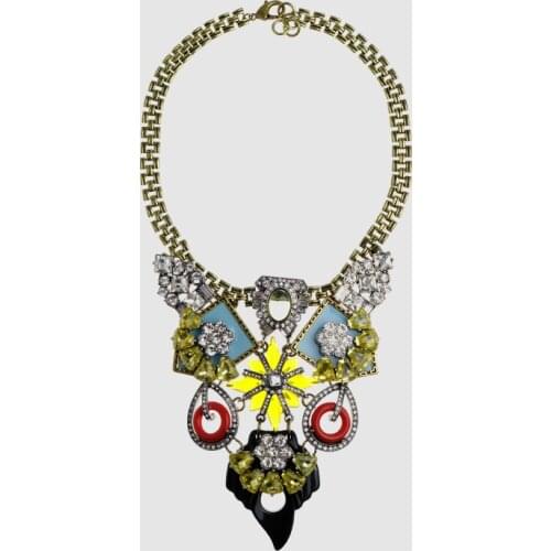 Amorita boutique colourful Petals Necklaces