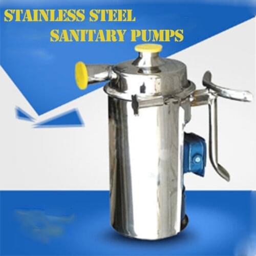 0.37kw 304 stainless steel food-grade centrifugal pump for milk