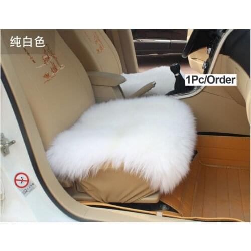 100% Natural Fur Australian Sheepskin Car Seat Covers, Universal Wool Car Seat Cushion,Winter Warm Car Seat Cover SWSC02