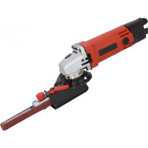 Electric Sanding Belt Grinder Machines Mini Polishing Angle Grinding Adapter Attachments Wood Metal Sander Polisher Tools