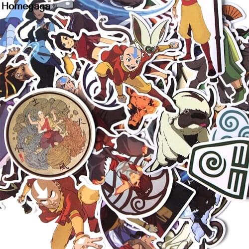 Homegaga 41pcs Cartoon Creative badges DIY stickers PC wall notebook phone case Motor scrapbooking album D2086