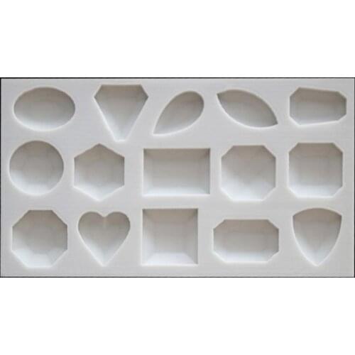 Cabochon Gemstone Silicone Mold Large Oval Round Shape Resin Epoxy Jewelry DIY