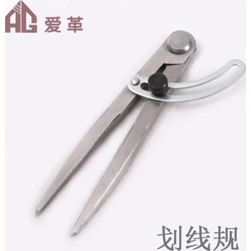 Leather Edge Creaser DIY Craft Sewing Leather Making Arts Crafts Tools Accessory Leather Marking Gauge Line Pressing Machine