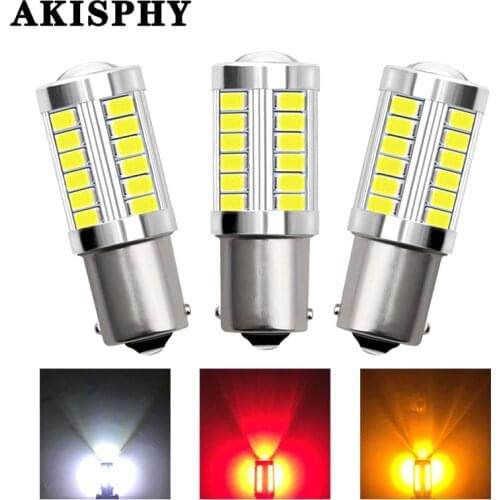 1Pc 1156 1157 T20 BA15S 7440 P21W PY21W BAU15S LED Car Turning Tail Bulb Brake Signal Reverse Lamp Daytime Running Light DRL