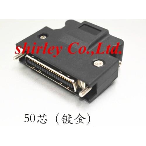 MR-J3CN1 SM-50 PJ SCSI-50 50P SCSI CN50 Pin CN50P for Panasonic Yaskawa Mitsubishi Delta Servo Motor Drive IO Control Connector