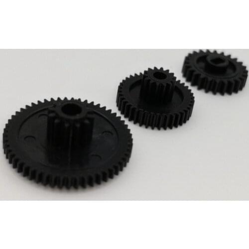 100sets New paper gear For TM-T58 gear tm t58 M-T203A M237A M237B POS Printer paper feed motor gears 3pcs/set