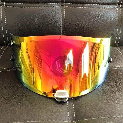 Orange Anti-UV Motorcycle Helmet Visor For HJC Hj-26 Rpha-11/RPHA-70