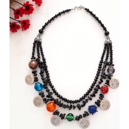 Goodtime Ottoman Tugra Necklace Women Handmade Jewelry