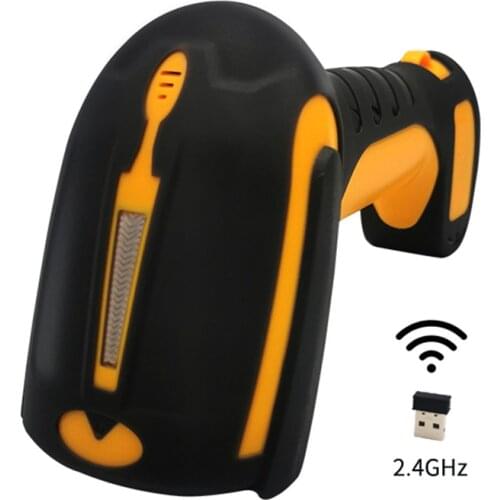 Handheld Wirelress Barcode Scanner Bluetooth 1D/2D QR Bar Code Reader PDF417 For IOS Android Mobile Phone