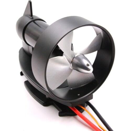 RC 11kgf 24V DC Thruster Full Metal Waterproof BLDC Brushless Motor With Built-In Controller ESC For ROV Boats Kayak E-Surfboard