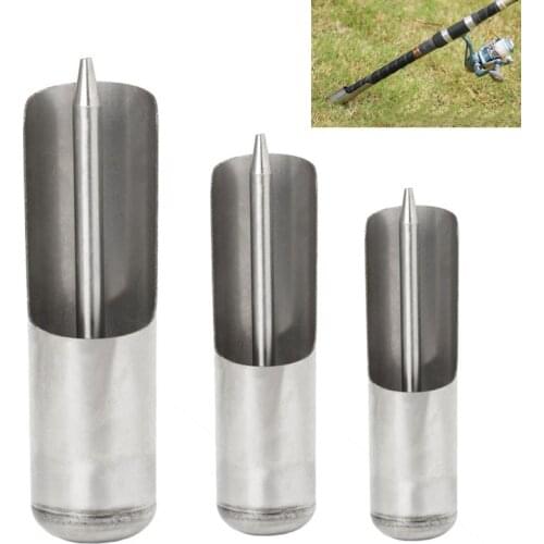 Stainless Steel Adjustable Stand Support Rod Ground Holder Fishing Tool Kit W8EE
