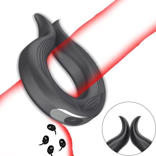 Sex Toys for Man Clitoris Stimulator Cock Ring Vibrating Sex Products Delay Premature Ejaculation Penis Rings Clitoris Massager