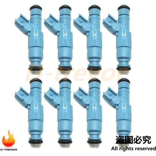 8PCS 0280155849 Fuel Injectors For Jeep Grand Cherokee Dodge Dakota Chrysler 4.7L V8 upgrade