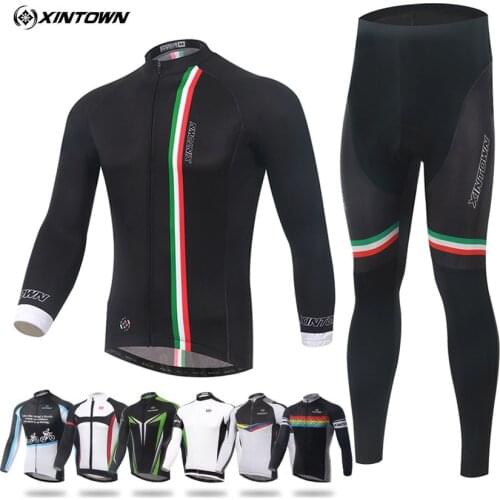 Cycling Sets Ropa Ciclismo Hombre Invierno Conjunto Completo MTB Bike Bicycle Jersey for Women Mens Sportswear Cycling Clothing