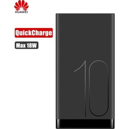 Huawei QuickCharge Power Bank 10000mAh Max 18W Two-way Fast Charge Portable External Battery Pack For Mate 9 10 20 X Pro P10 P20