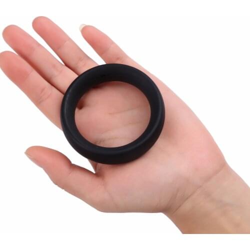 High quality Inner size: 45mm / 50 MM silicone delay ring for cock penis cockring sex time lasting sex toy for man