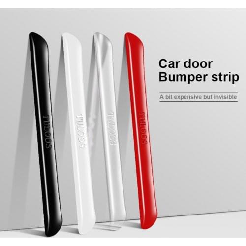 2/4/6Pcs Auto Car Door Edge Protection Anti Collision Door Edge Guards Trim Buffer Strips Universal Fit for Most Cars