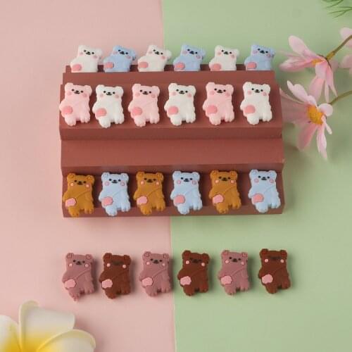 Sunrony 50Pcs Animal Shape Silicone Beads Baby Molar Teether Bead DIY Pacifier Chain Jewelry Accessories