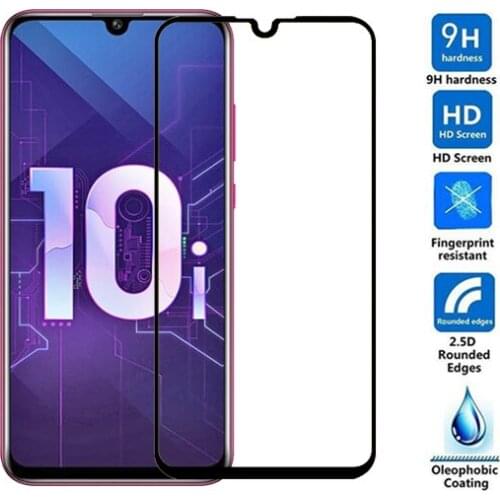 9D Screen Protector for Huawei Honor 9X 8X 8C 8A 9i 10i 20i Tempered Glass for Honor V10 V20 Play Protective Film Full Cover