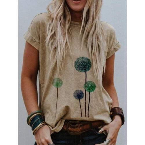 ADRAVETH Women's T-shirts With Print