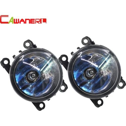 Cawanerl For Citroen C4 100W H11 Car Fog Light Daytime Running Lamp DRL Halogen Bulb 12V 2 Pieces
