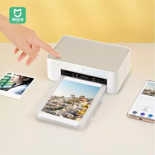 XIAOMI Mijia Photo Printer High Resolution Automatic Laminating Wireless Instant Printing Lightweight Portable Smart APP Printer