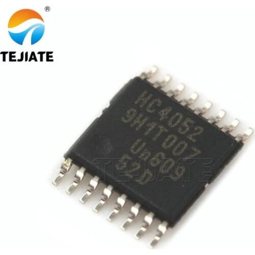 10PCS 74HC4052PW 74HC4052 HC4052 TSSOP16 Logic chip Integrated IC Chip