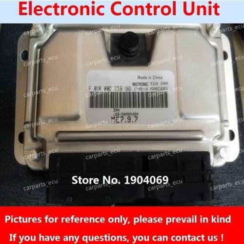 Engine Computer Board F01R00DC59 F01RB0DC59 J26-3605010BA M7.9.7 ECU F01R00DA38 F01RB0DA38 B23-3605010BA For Chery Car