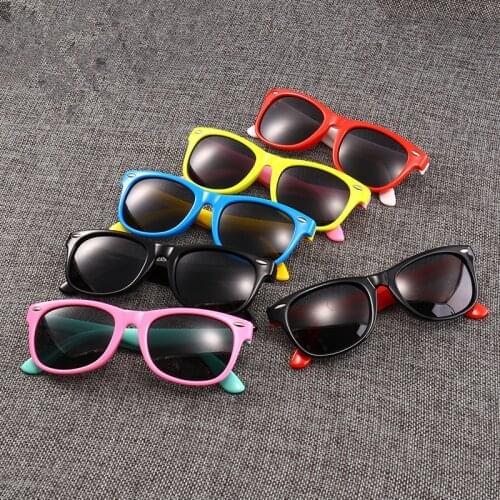 Polarized Sunglasses TR90 New Kids Boys Girls Sun Glasses Silicone Safety Fashion Glasses Gift For Children Baby UV400 Eyewear