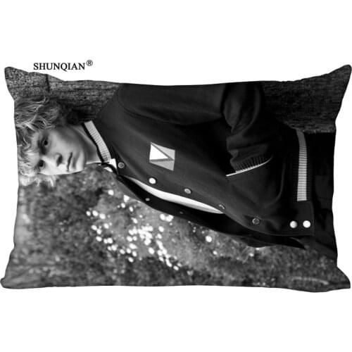 Evan Peters Printed Rectangular Silk Pillowcase Two Sides Custom your image 35x45cm,30x60cm,40x60cm,45x75cm,50x75cm
