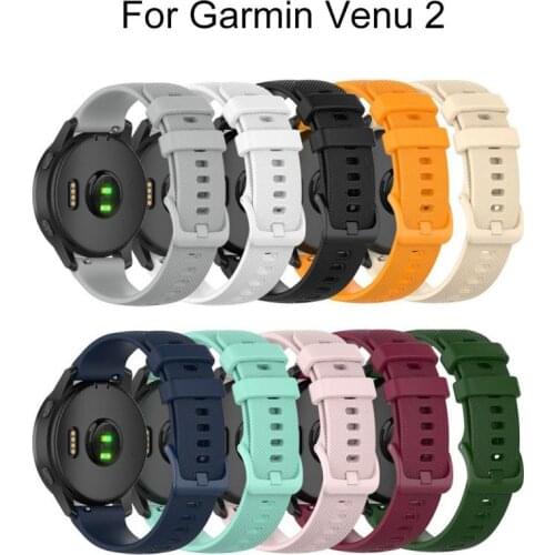 2021 Silicone Strap For Garmin Venu 2 2S / Vivoactive 4 / 4S 40mm Watch Band Wristband Bracelet Watchband Replace Accessories