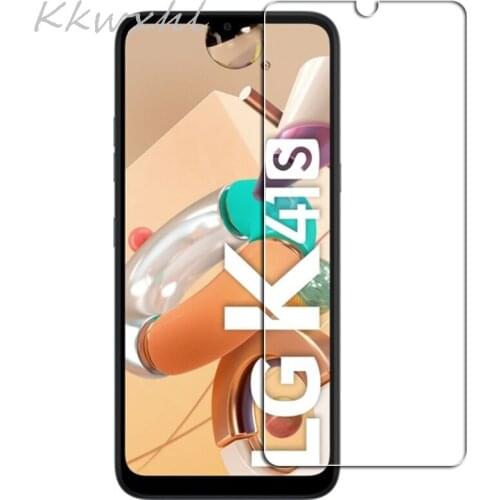 9H HD Tempered Glass For LG K41S Protective Film ON LMK410EMW, LM-K410EMW, LM-K410 Phone Screen Protector Cover