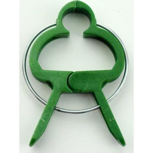Garden Plant Support Clip Clips Garden Plant Clip Small And Big Size Green Color Plastic Garden Plant Support Clip Spring Clips