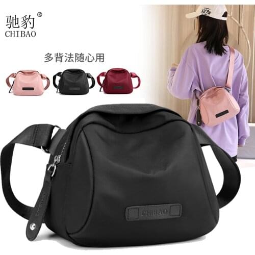 2021 new single shoulder small bag women summer messenger bag womens Bag Canvas Bag Fashion versatile Oxford shell bag