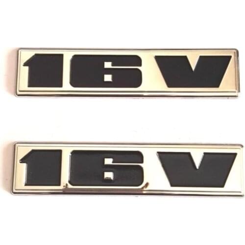 1pcs/lot Free Shipping 16V Emblem Badge Sticker Logo 3d