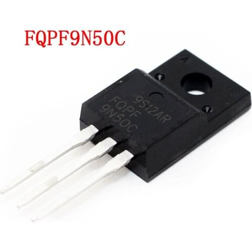 10PCS FQPF9N50C TO-220F 9N50C 9N50 TO220F FQPF9N50 new MOS FET transistor